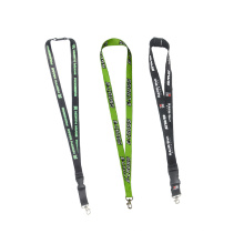 Polyester Custom Bright Color High Quality Neck Polyester Lanyard Keychain